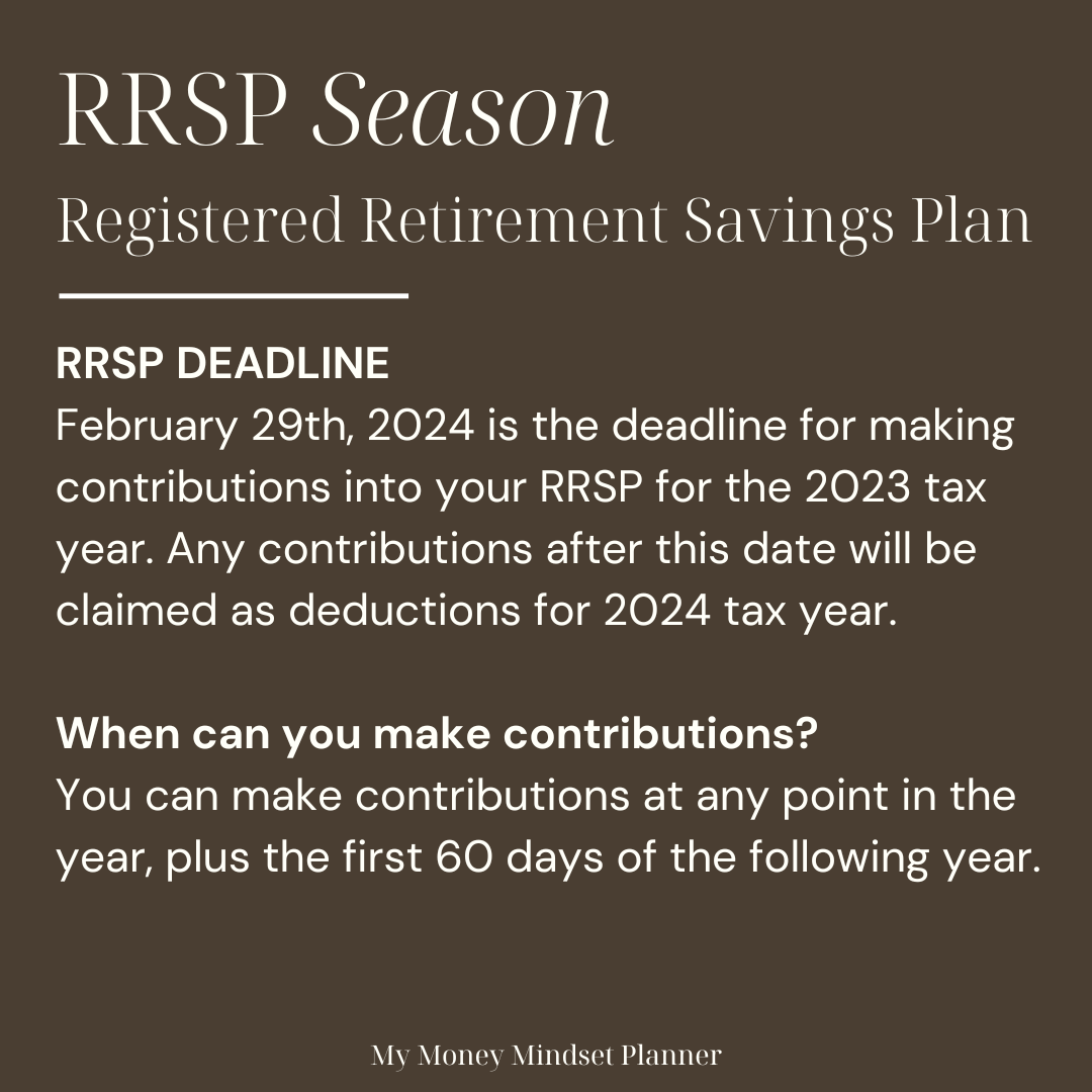 RRSP Season in Canada