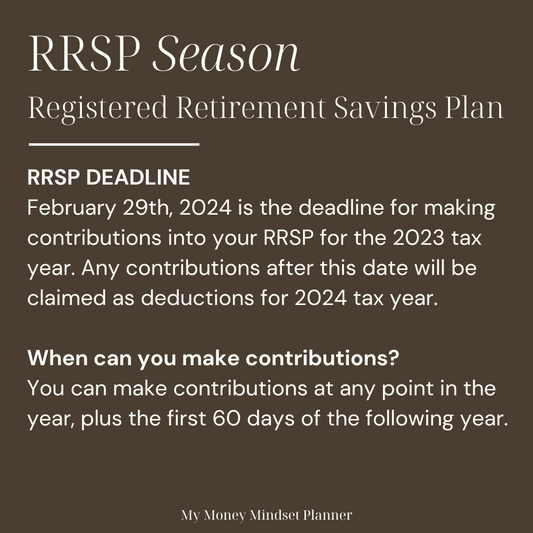 RRSP Season in Canada